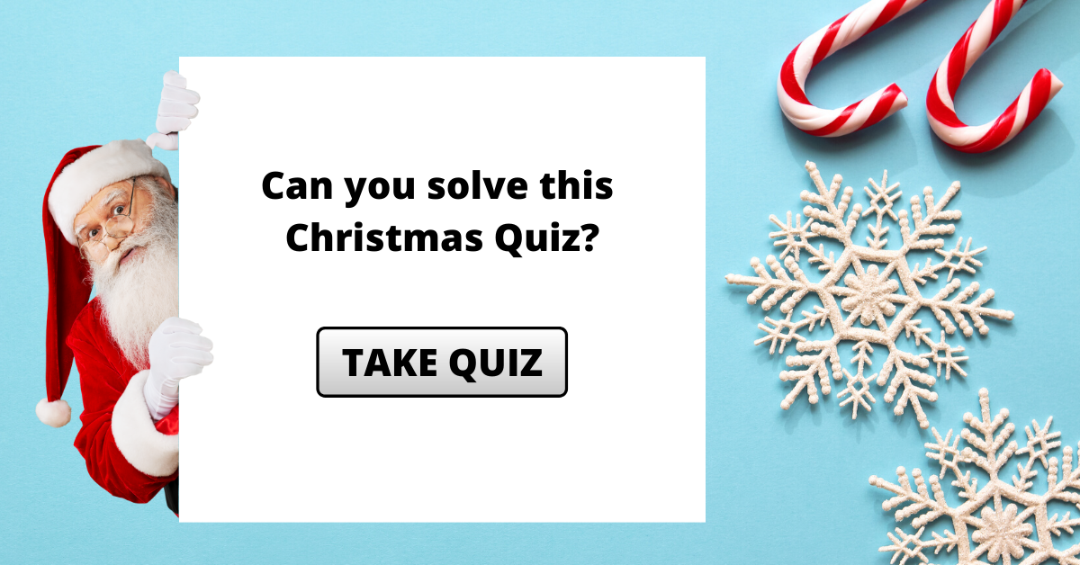 Can you pass this Christmas Quiz