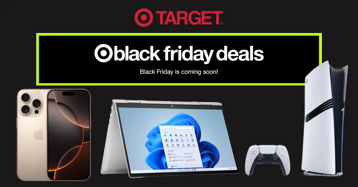 Target Black Friday 2025 First Ad Key Dates & Early Holiday Deals