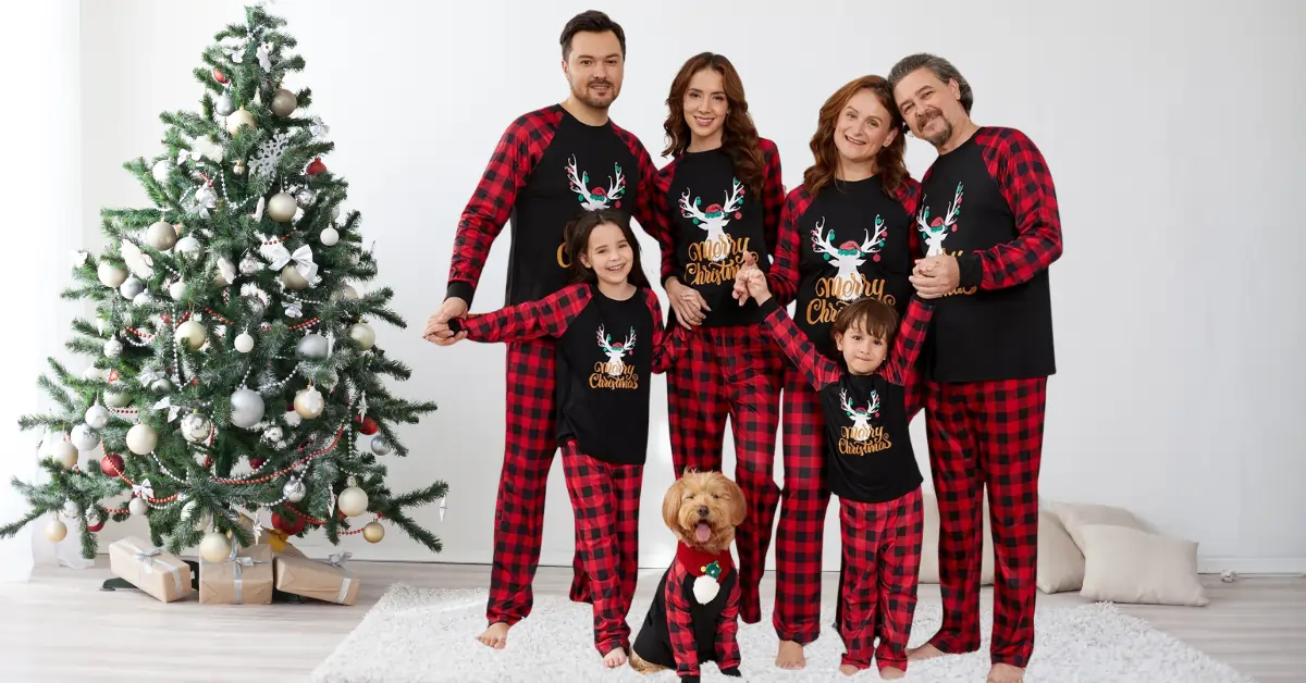 Matching Pajamas for the Whole Family